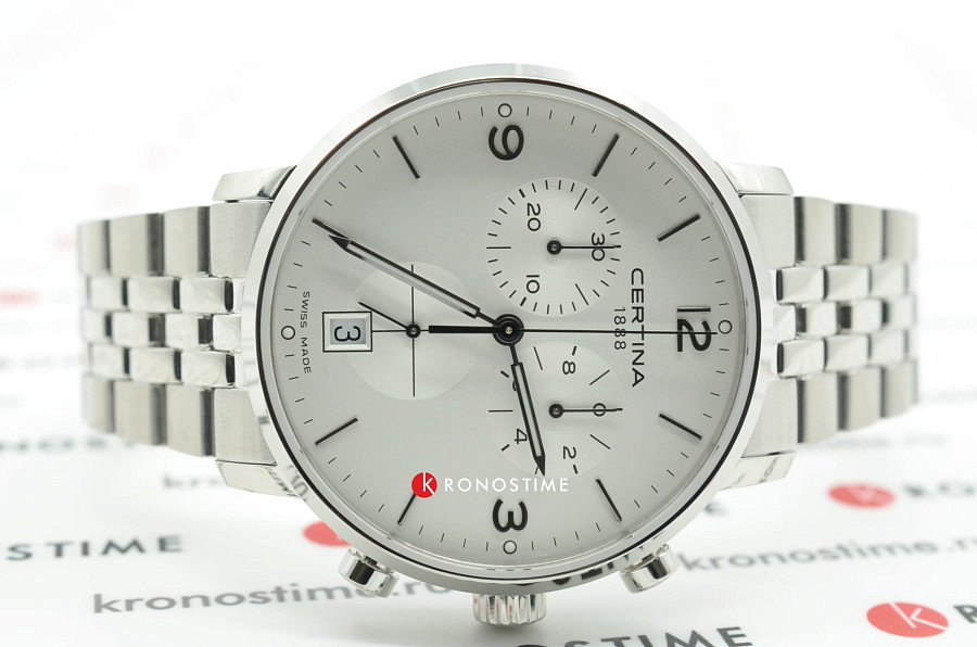 Часы Certina DS Caimano Chronograph C035.417.11.037.00 — Швейцария, кварцевые