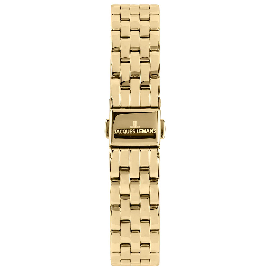 Часы Jacques Lemans Milano 1-2211G — нержавеющая сталь с ip-покрытием, женские