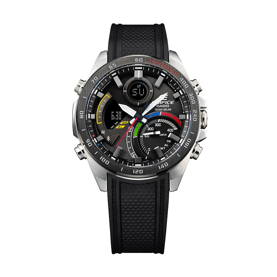 Часы Casio Edifice ECB-900MP-1ADF (ECB-900MP-1A) — кварцевые, металл сталь