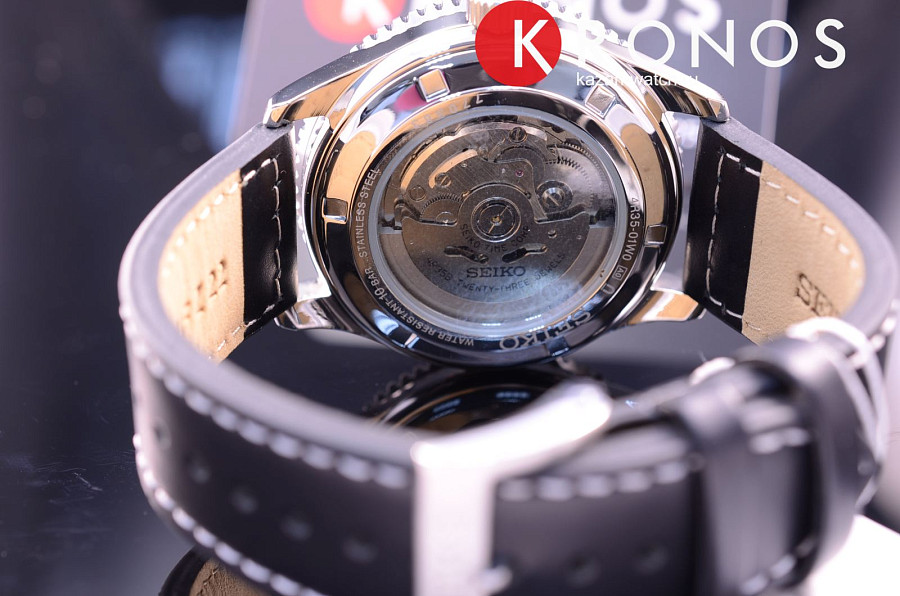 Часы Seiko Prospex SRPB61K1 — кожаный, мужские