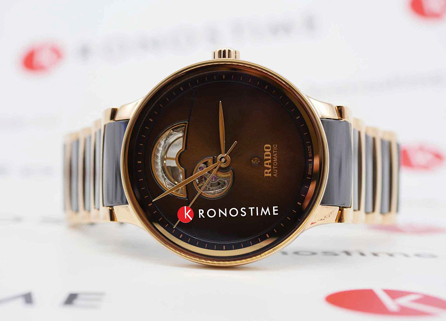 Часы Rado Centrix Automatic Open Heart R30013302 — механические, сталь металл