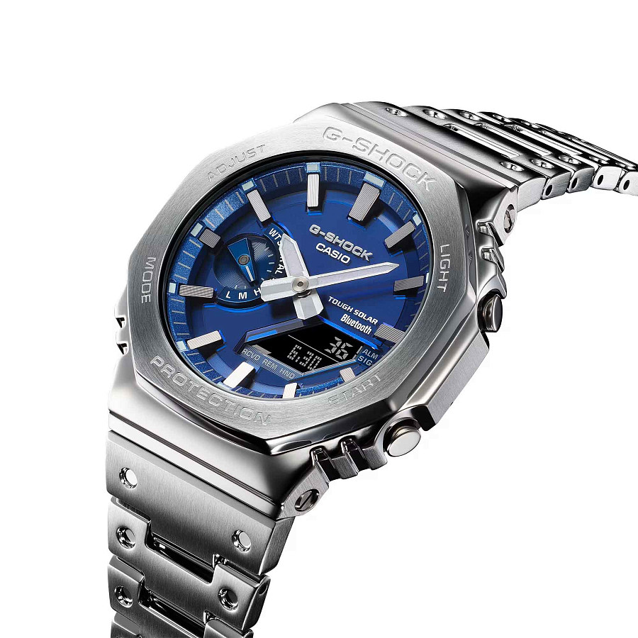 Часы Casio G-Shock GM-B2100AD-2ADR (GM-B2100AD-2A) — электронные, металл сталь