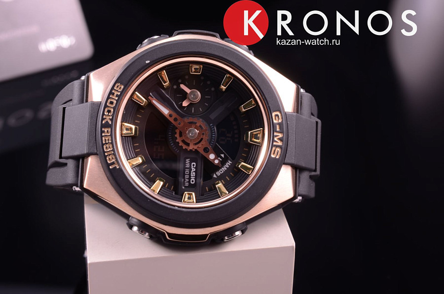 Часы Casio Baby-G MSG-400G-1A1 — сталь, Япония