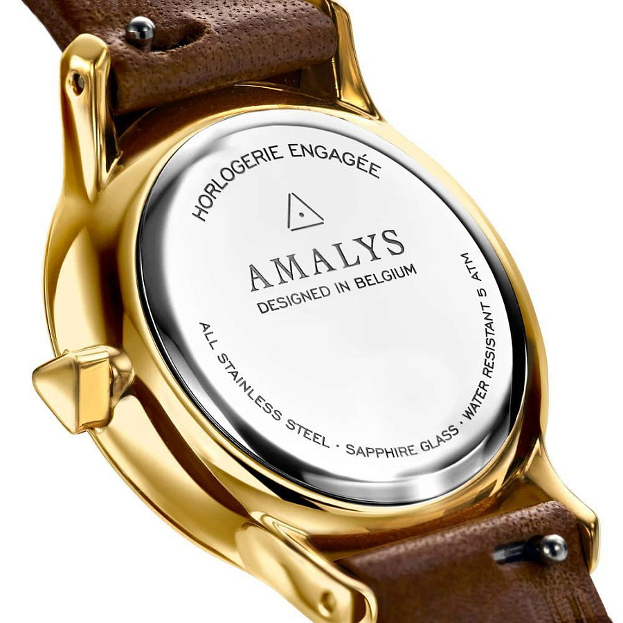 Часы Amalys Watson AMW-164 — женские, коричневый