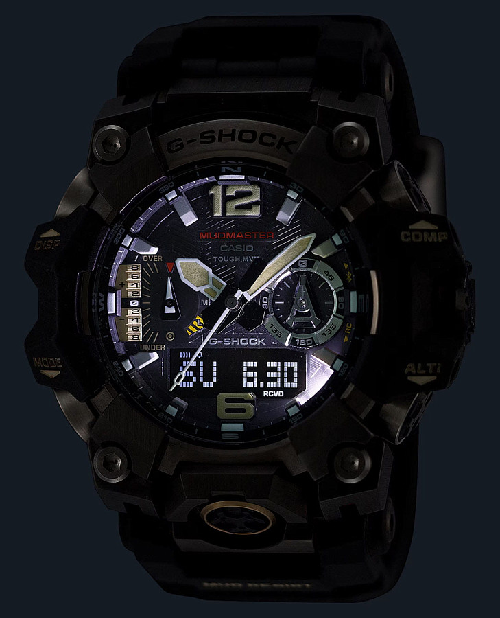 Часы Casio G-Shock GWG-B1000-1A — черный, пластик металл сталь