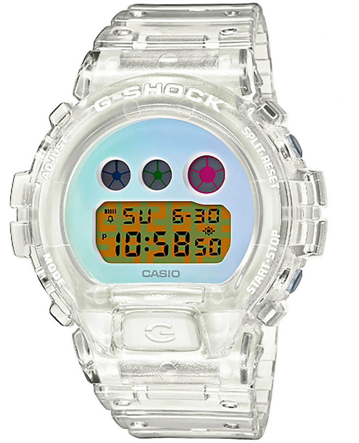 Часы Casio G-Shock DW-6900SP-7 — мужские, голубой