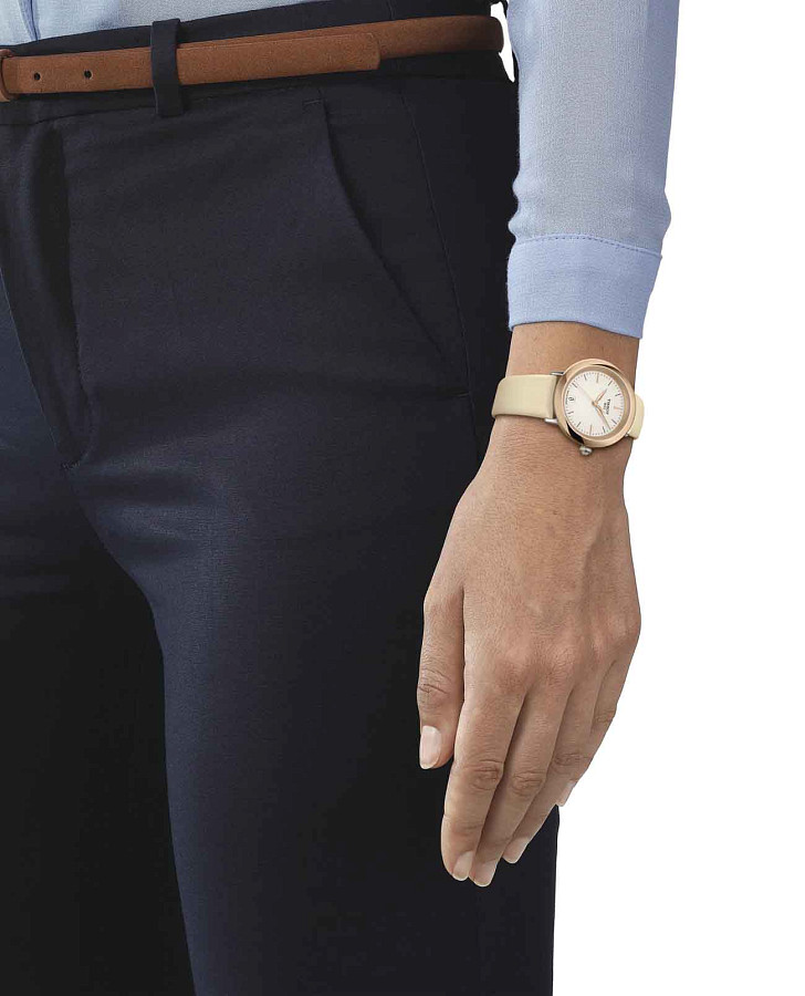 Часы Tissot T-Gold Glendora T929.210.46.261.00 — кварцевые, золото сталь металл