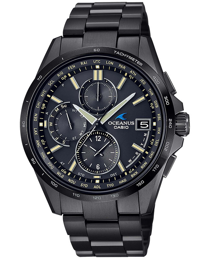 Часы Casio Oceanus OCW-T2600JB-1A — мужские, черный