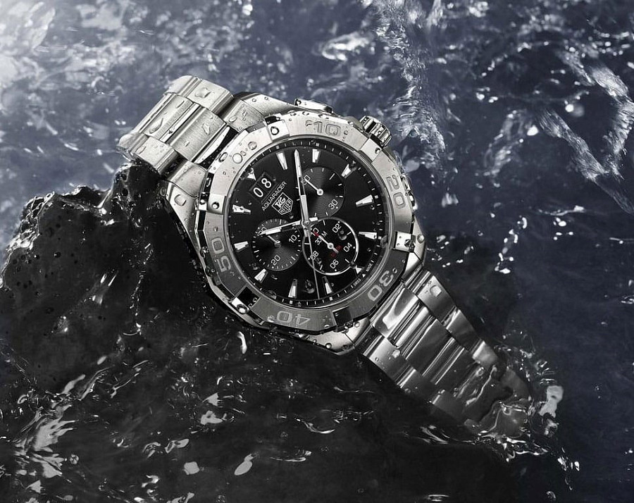 Часы TAG Heuer Aquaracer CAY1110.BA0927 — мужские, серебристый