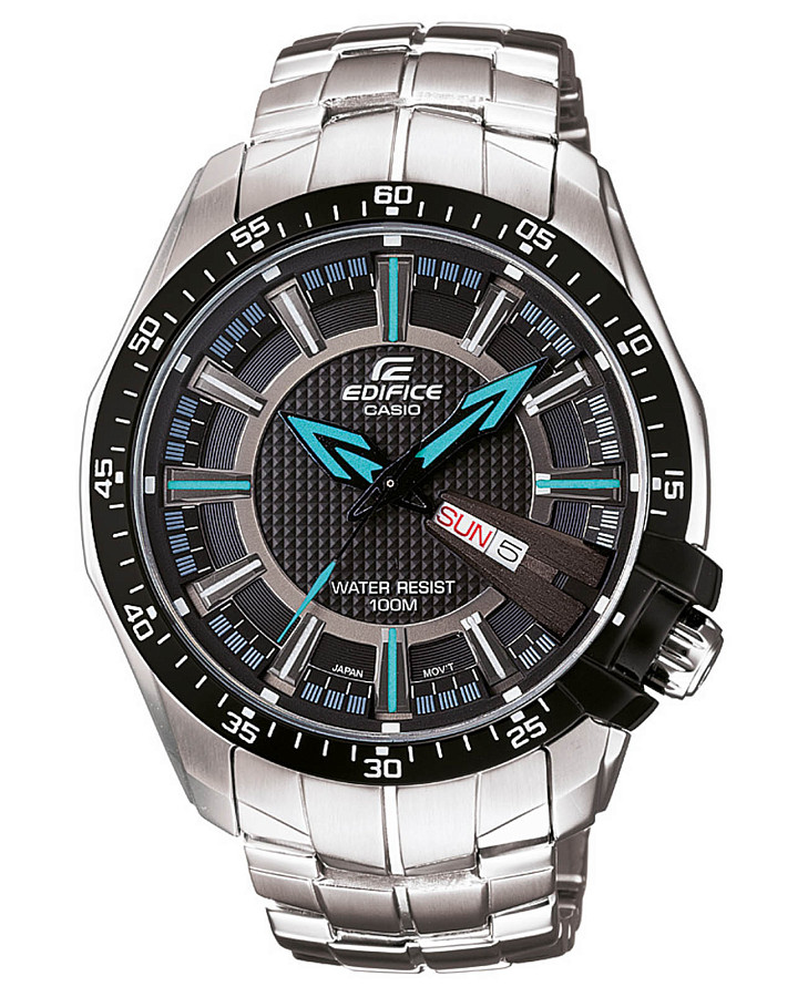 Часы Casio Edifice EF-130D-1A2 — мужские, черный