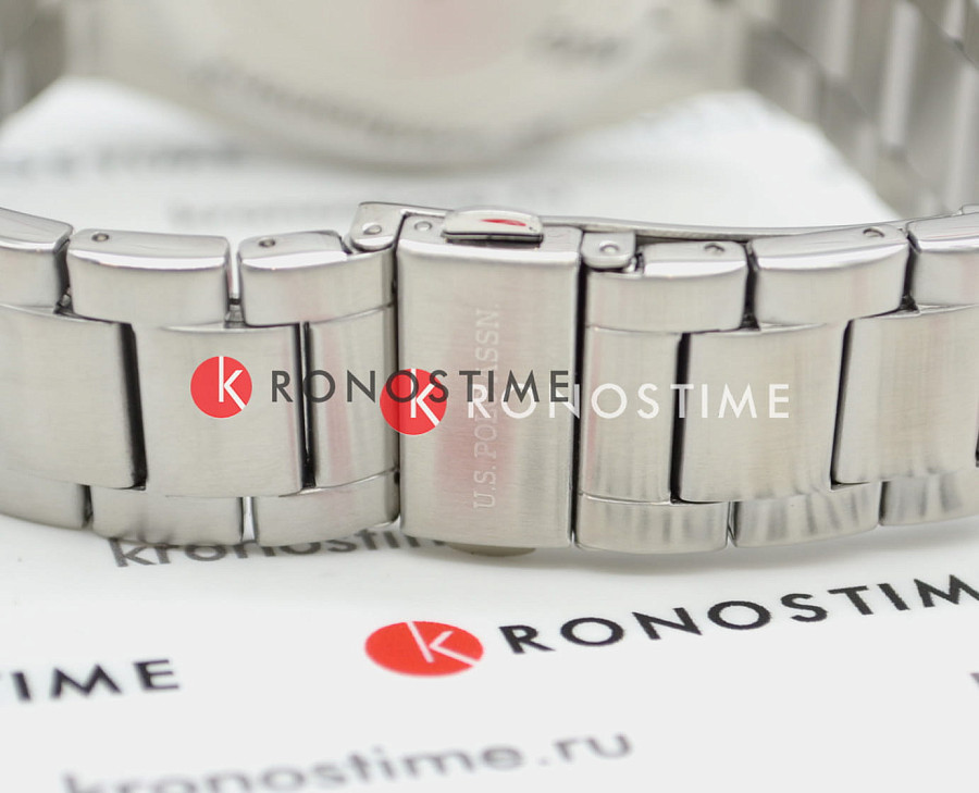 Часы U.S. Polo Assn. Crossing USPA1030-01 — мужские, нержавеющая сталь