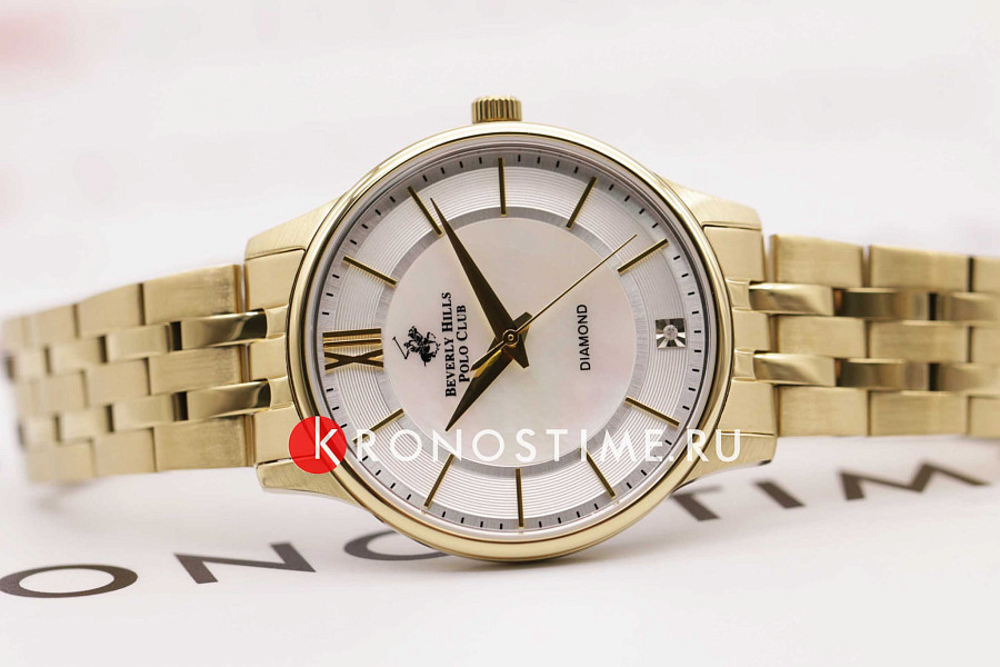 Часы Beverly Hills Polo Club BP3309X.130 — кварцевые, сталь металл