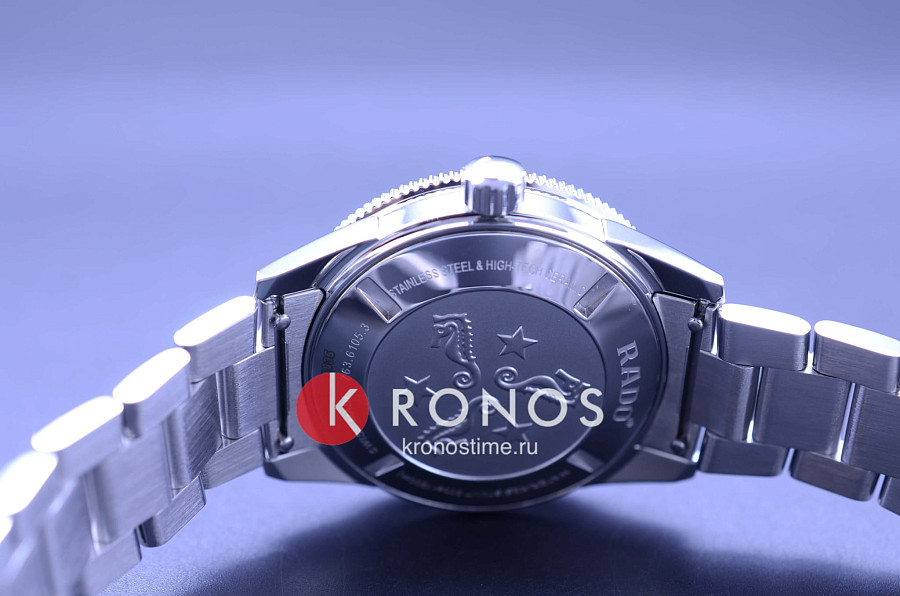 Часы Rado Captain Cook Automatic R32105153 — мужские, серебристый