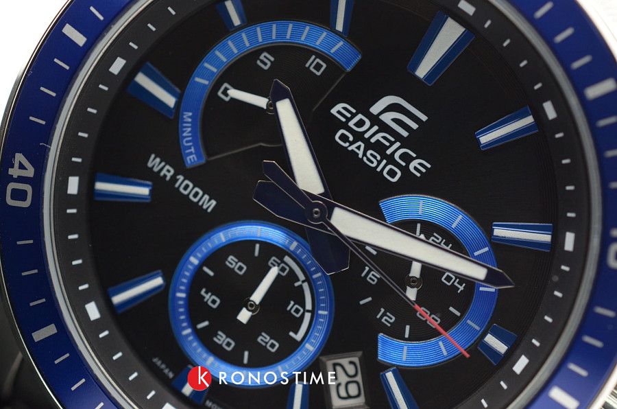 Часы Casio Edifice EFR-552D-1A2VUDF (EFR-552D-1A2) — металл сталь, Япония