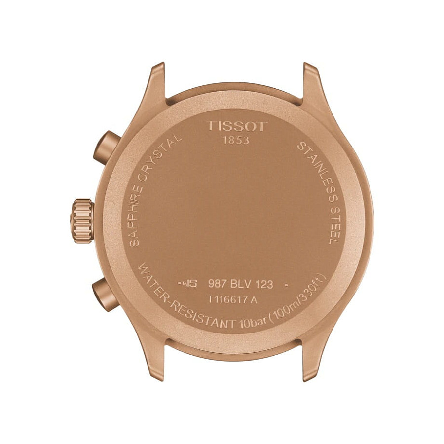 Часы Tissot Chrono XL T116.617.37.041.00 — сталь металл, Швейцария