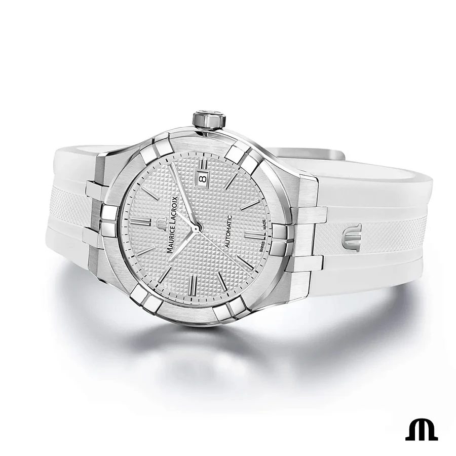 Часы Maurice Lacroix Aikon Automatic AI6008-SS000-130-2 — механические, металл сталь