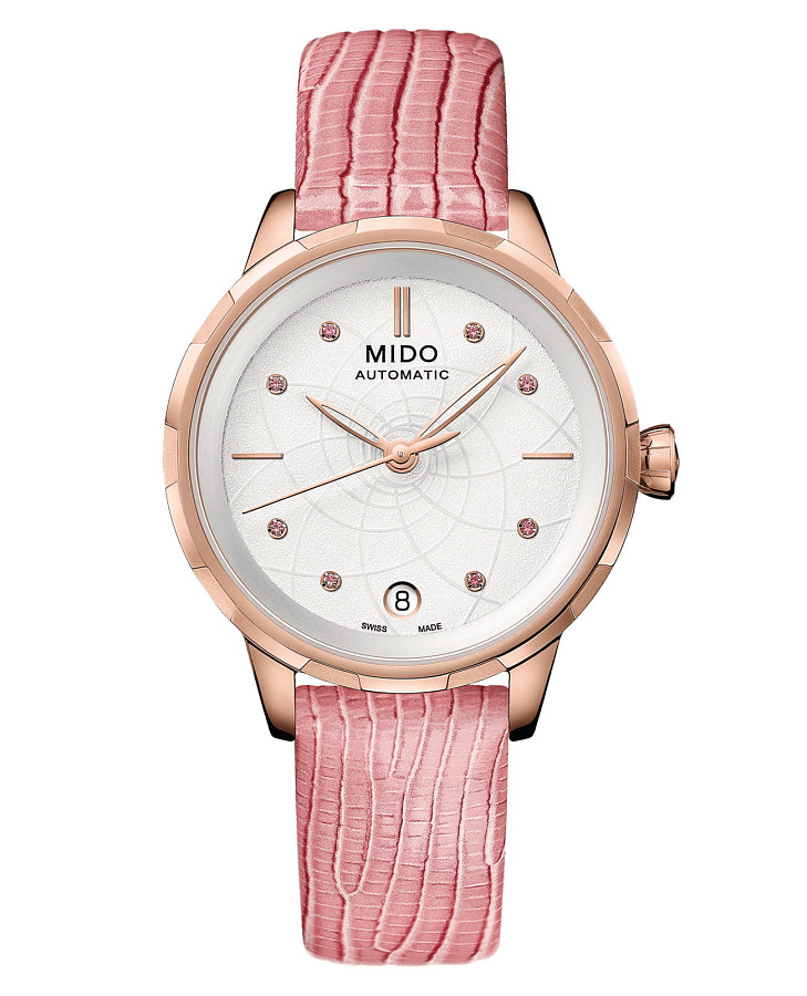 Часы Mido Rainflower M043.207.36.011.00 — женские, белый