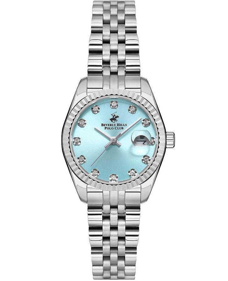 Часы Beverly Hills Polo Club BP3595X.300 — женские, голубой