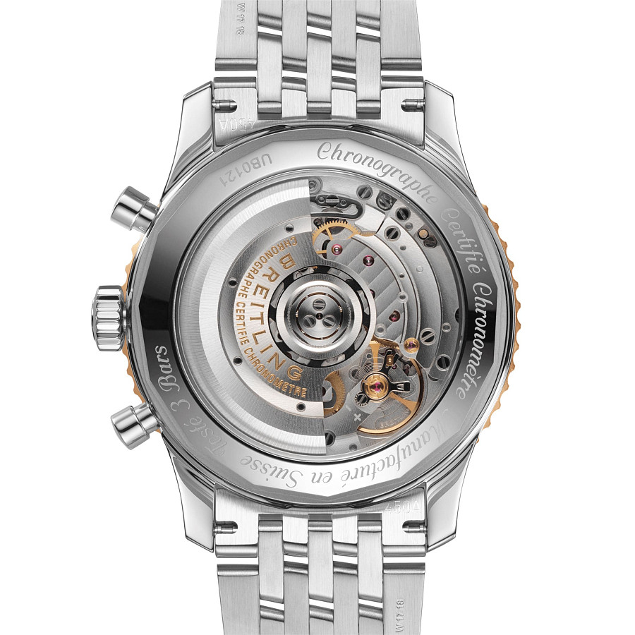 Часы Breitling Navitimer B01 Chronograph 43 UB0121211F1A1 — нержавеющая сталь, мужские