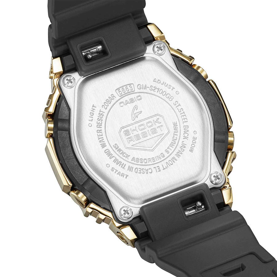 Часы Casio G-Shock GM-S2100GB-1ADR (GM-S2100GB-1A) — пластик, мужские
