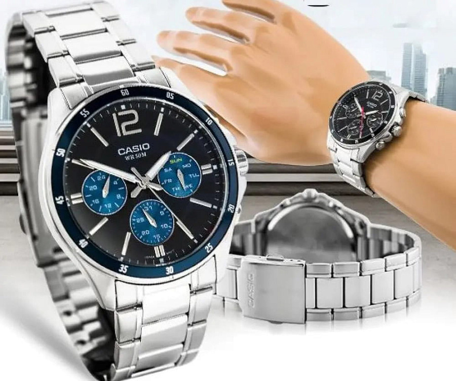 Часы Casio Collection MTP-1374D-2AVDF (MTP-1374D-2A) — артикул MTP-1374D-2A
