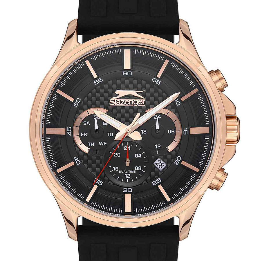 Часы Slazenger SL.09.2136.2.02 — кварцевые, суперметалл металл