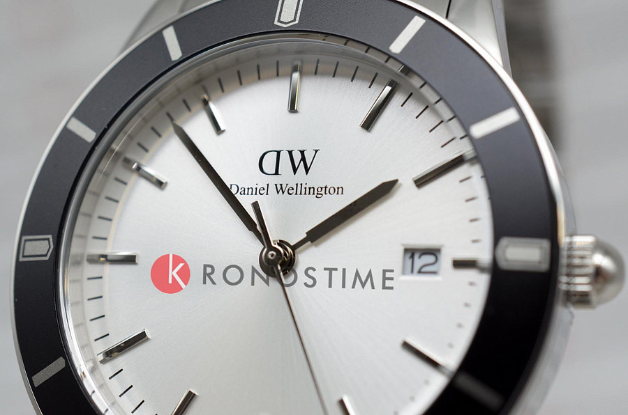 Часы Daniel Wellington Iconic Paradigma Link Black Bezel DW00100819 — нержавеющая сталь, мужские