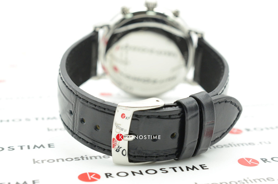 Часы Tissot Carson Premium Chronograph T122.417.16.051.00 — мужские, кожаный