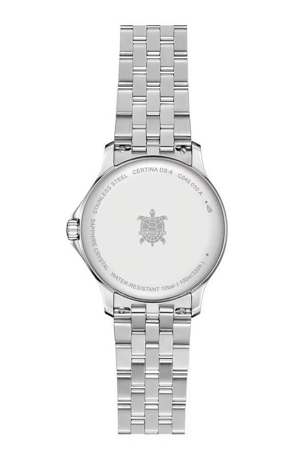 Часы Certina DS-8 Lady 31mm C045.010.11.011.00 — металл сталь, Швейцария