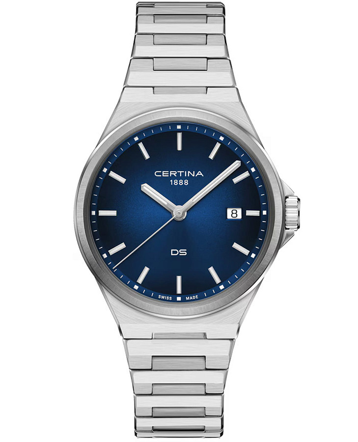 Часы Certina DS-7 Quartz C043.410.11.041.00 — мужские, синий