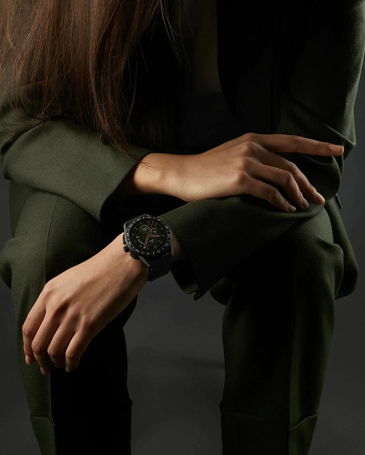 Часы TAG Heuer Connected Calibre E3 - 45 mm SBG8A10.BA0646 — сталь керамика металл, мужские, Швейцария