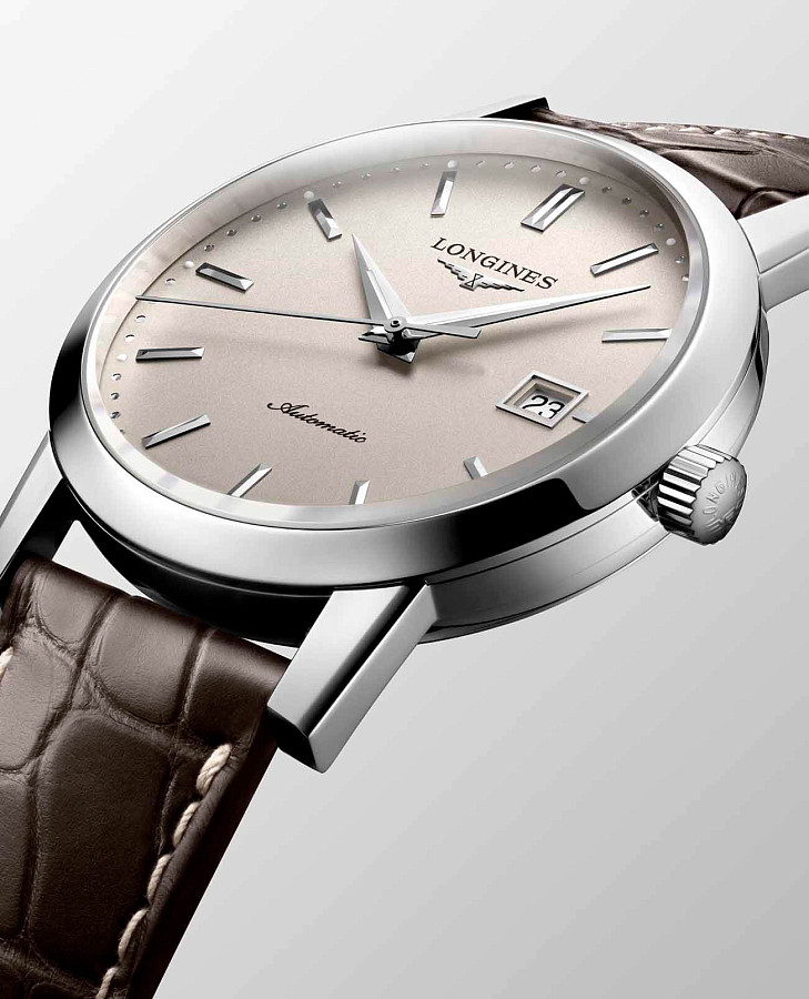 Часы Longines 1832 L4.825.4.92.2 — металл сталь, Швейцария