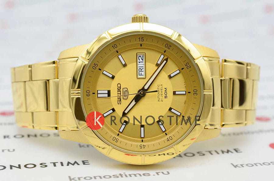 Часы Seiko SNKN62K1 — механические, металл сталь
