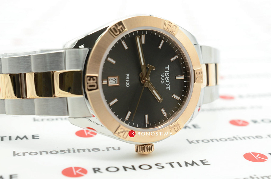 Часы Tissot PR 100 Sport Chic T101.910.22.061.00 — сталь c pvd покрытием, женские