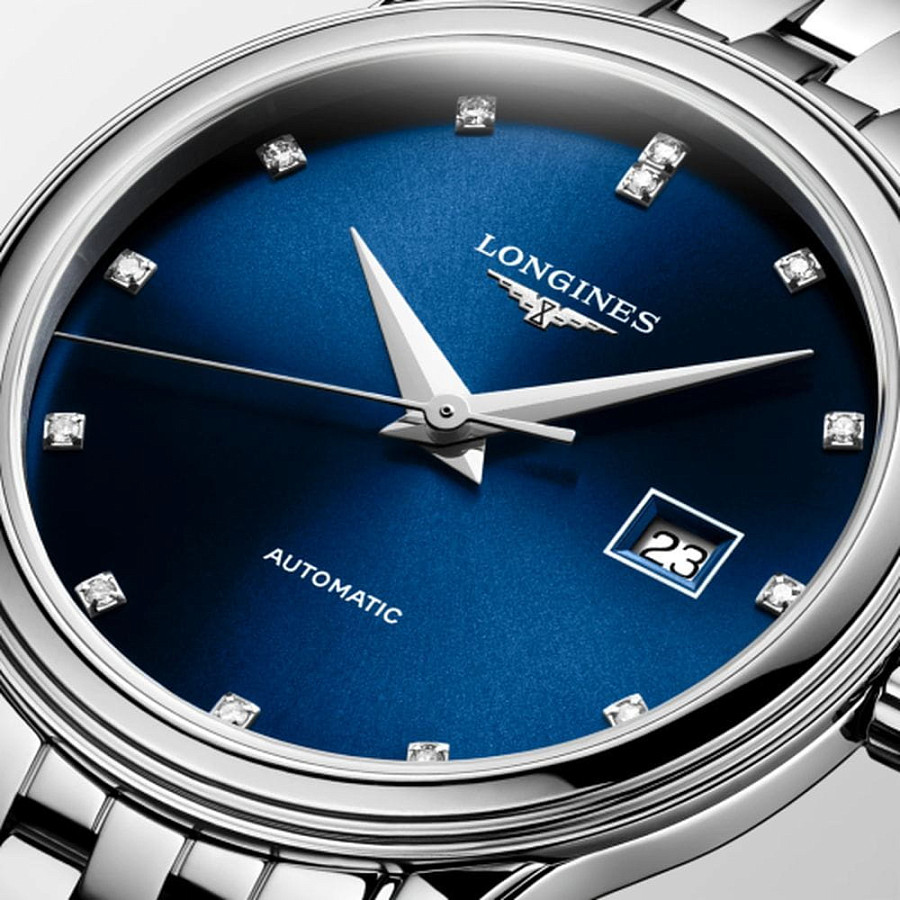 Часы Longines Flagship L4.374.4.97.6 — механические, сталь металл