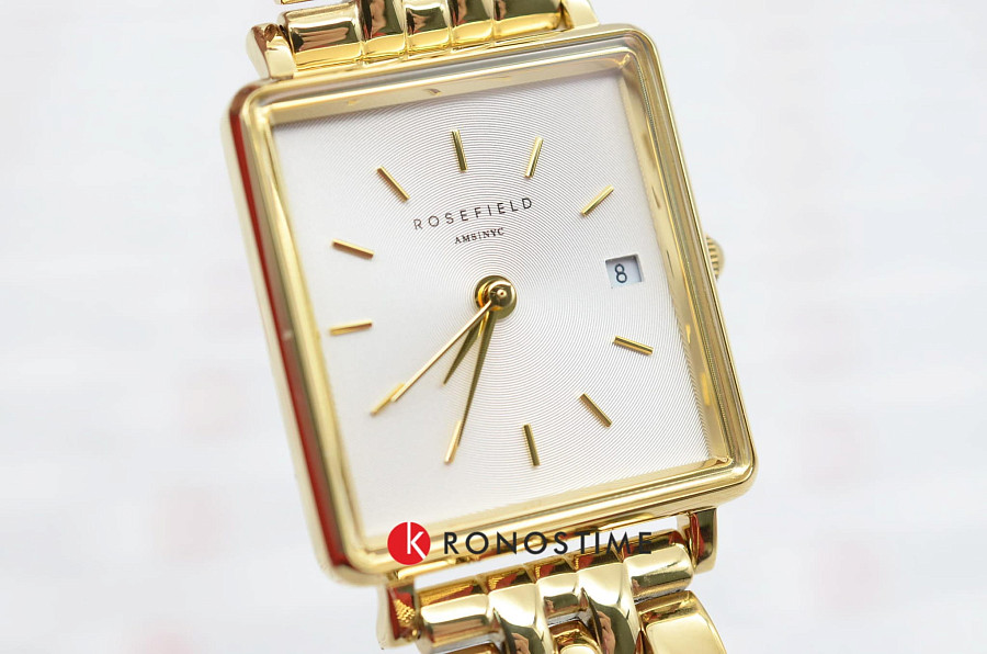 Часы Rosefield The Boxy XS QMWSG-Q021 — металл сталь, США