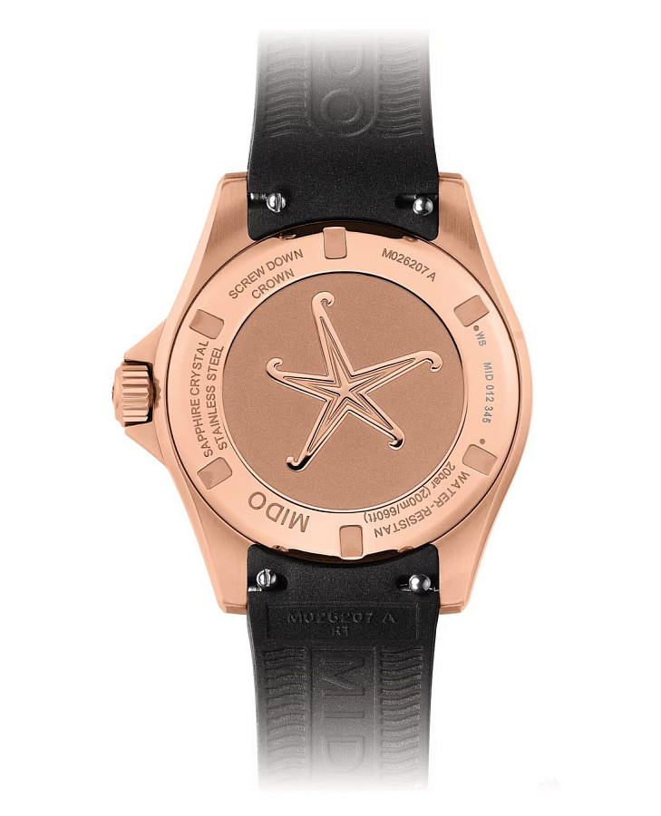 Часы Mido Ocean Star 36.5 M026.207.37.056.00 — механические, сталь металл