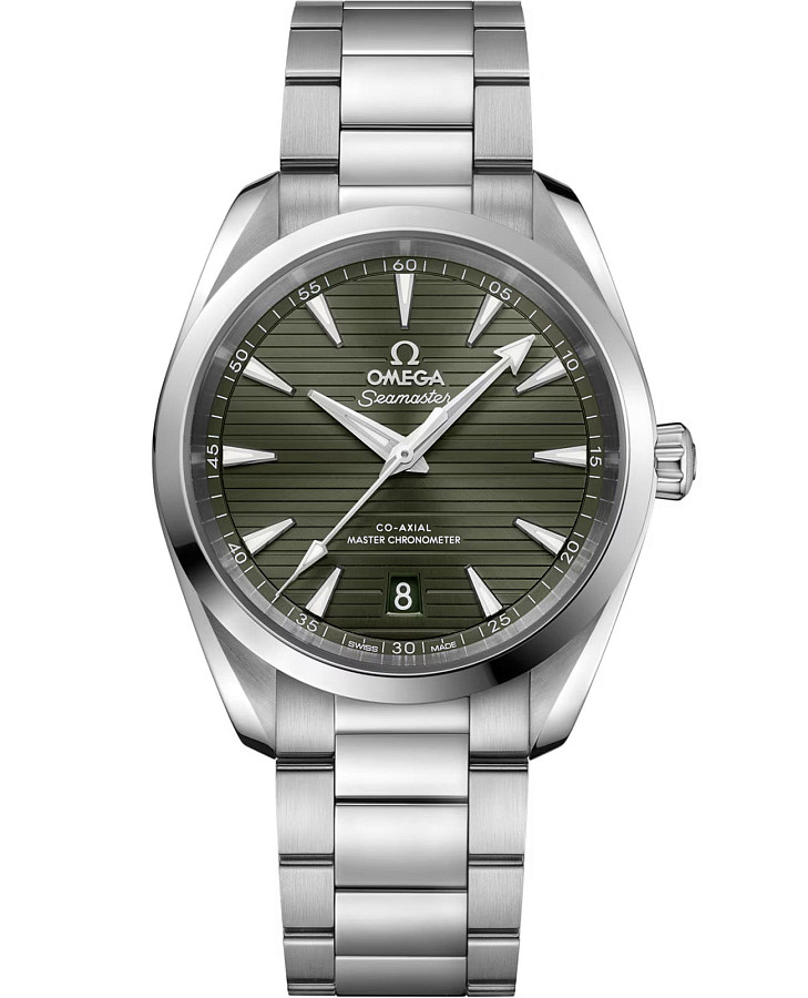 Часы Omega Seamaster Aqua Terra 220.10.38.20.10.003 — мужские, зеленый