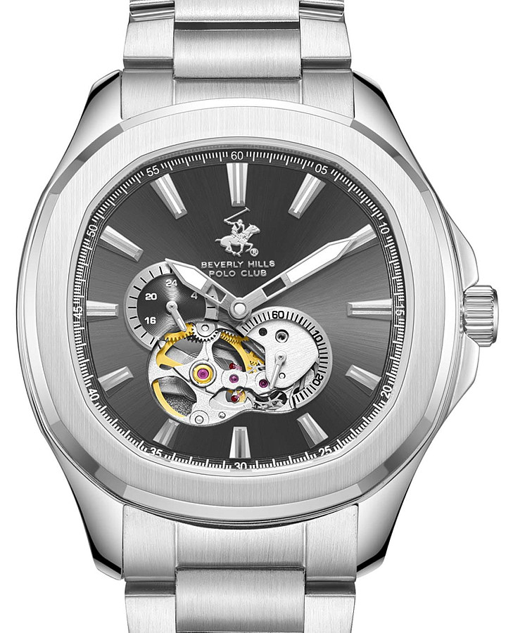 Часы Beverly Hills Polo Club BP3728X.350 — механические, металл сталь