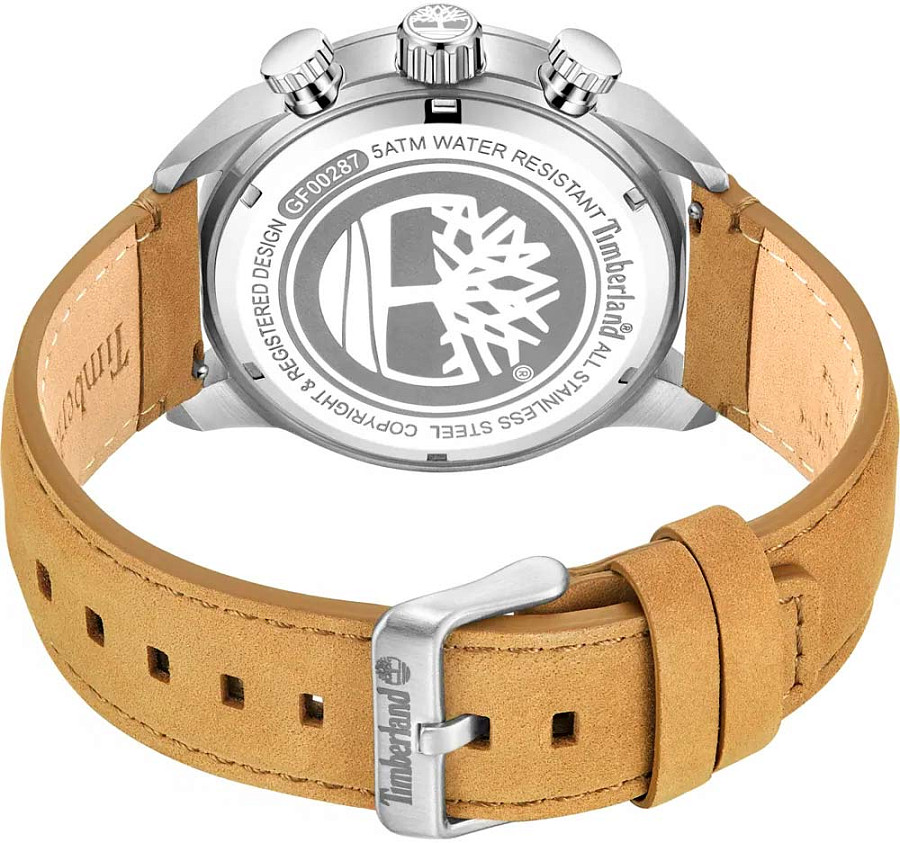 Часы Timberland Henniker TDWGF0028701 — черный, металл сталь