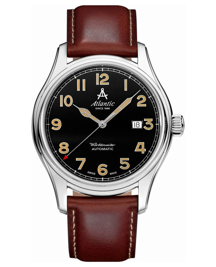 Часы Atlantic 52752.41.63 — мужские, черный