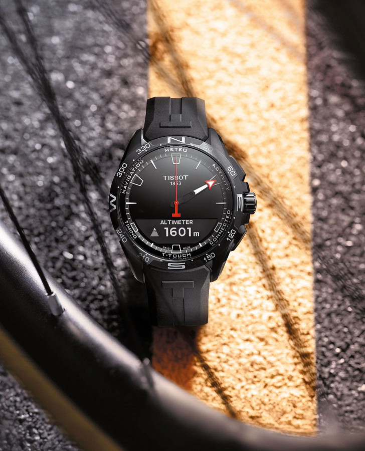 Часы Tissot T-Touch Connect Solar T121.420.47.051.03 — Швейцария, кварцевые