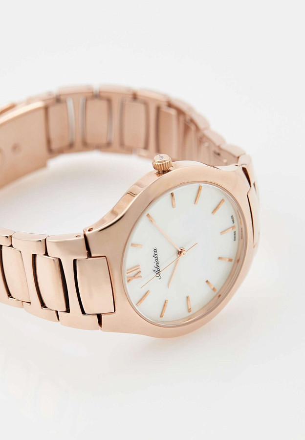 Часы Adriatica Classic A3425.916FQ — перламутровый, сталь металл