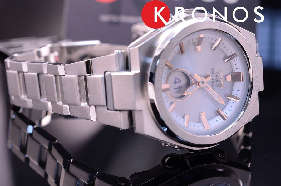 Часы Casio Baby-G MSG-S200D-7A — кварцевые, сталь металл пластик
