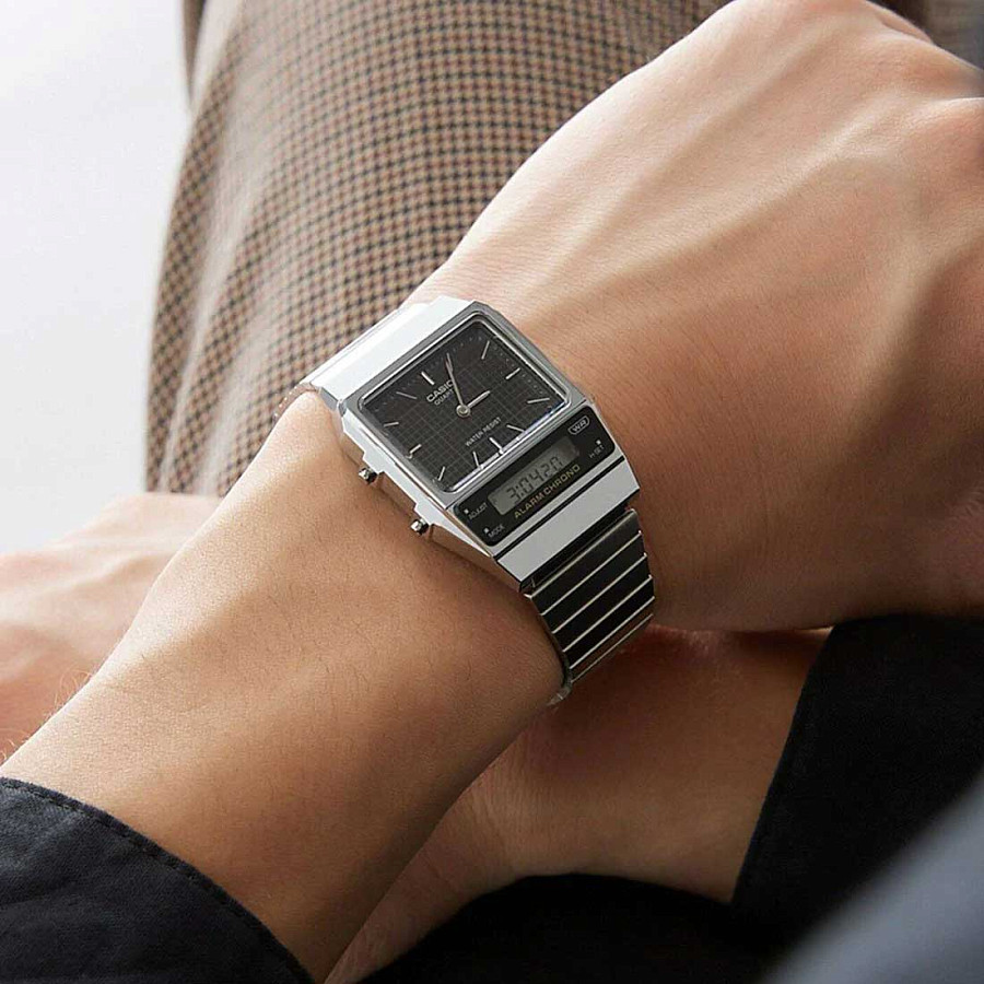 Часы Casio Vintage AQ-800E-1ADF (AQ-800E-1A) — пластик, Япония