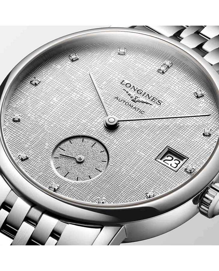 Часы Longines Elegant Collection L4.312.4.77.6 — механические, металл сталь