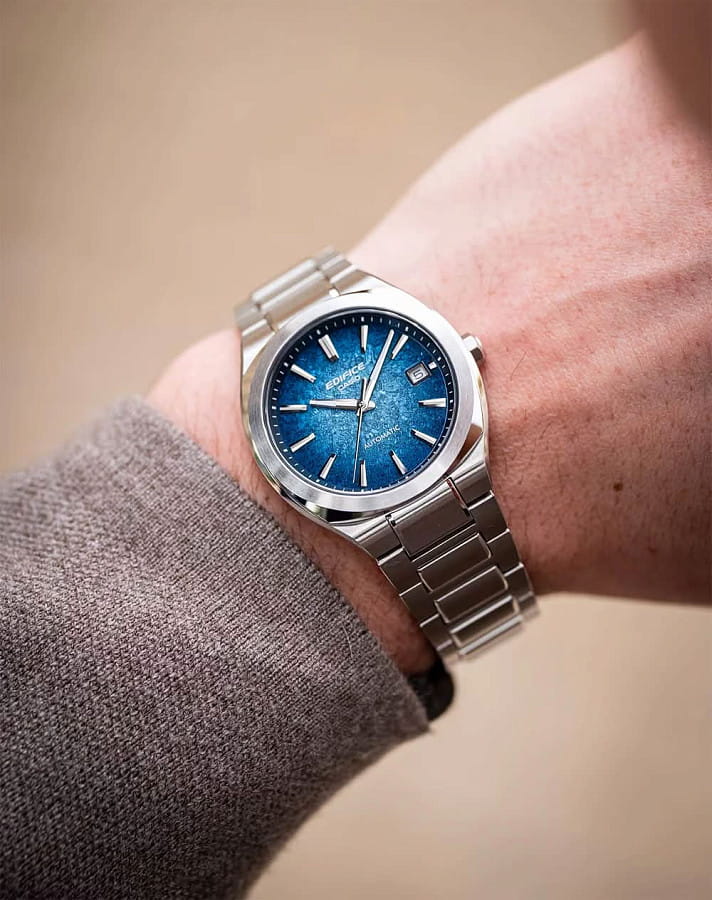 Часы Casio Edifice Automatic EFK-200D-2A — нержавеющая сталь, мужские