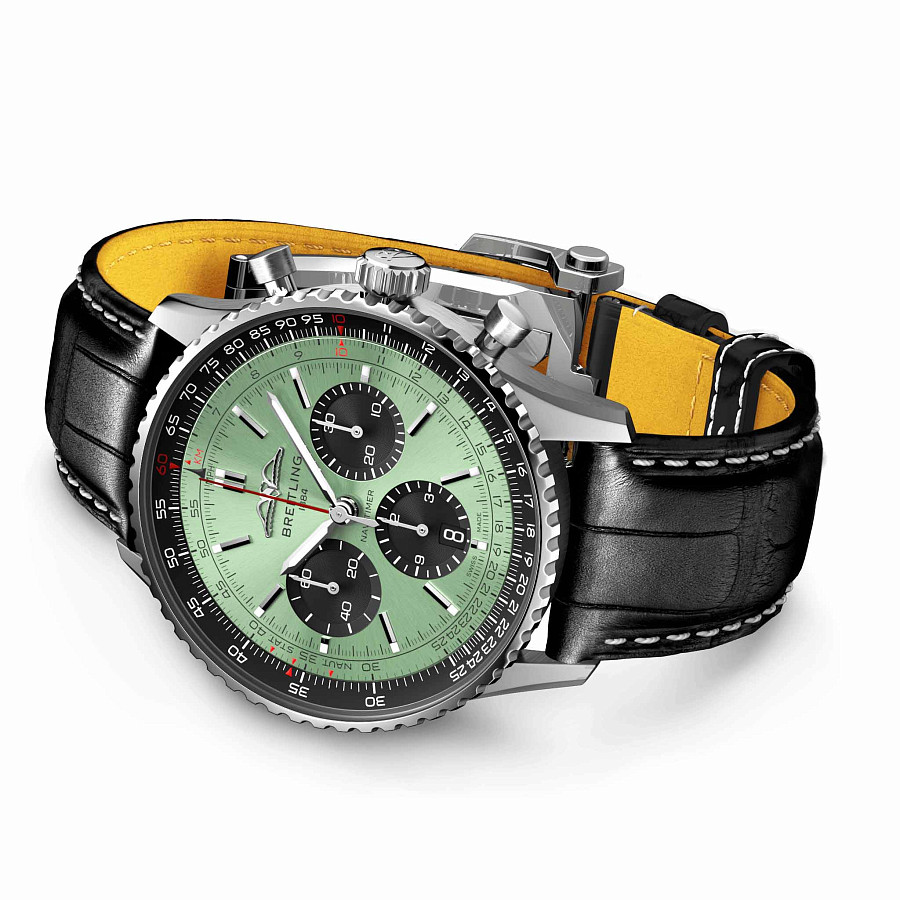 Часы Breitling Navitimer B01 Chronograph 43 AB0138241L1P1 — артикул AB0138241L1P1
