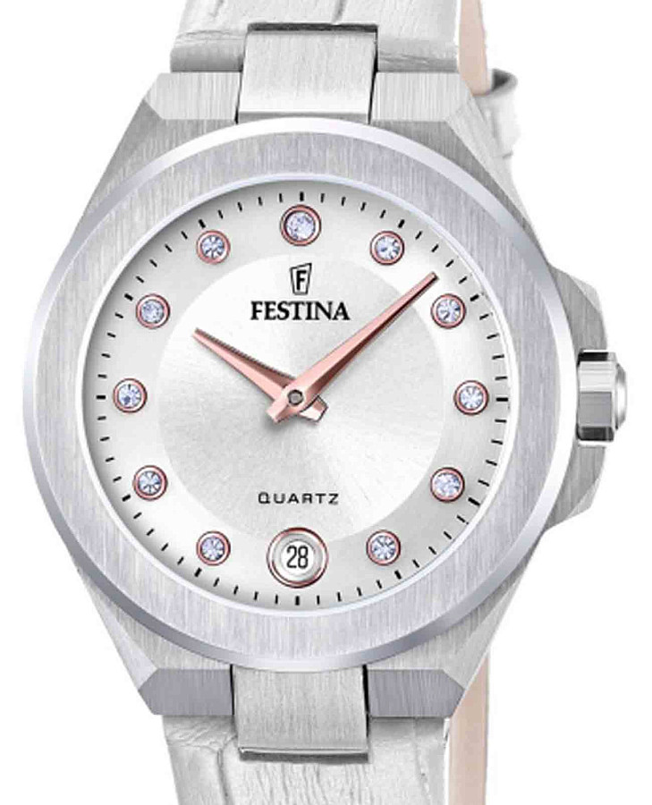 Часы Festina Mademoiselle F20701/1 — кварцевые, Испания, женские