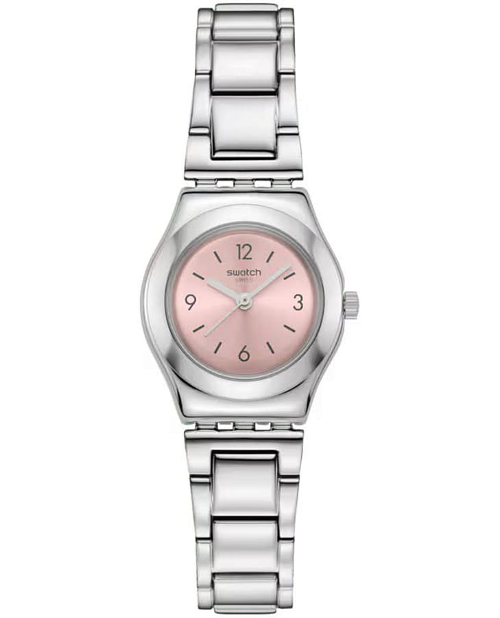 Часы Swatch Rosy Glow YSS352G — женские, розовый